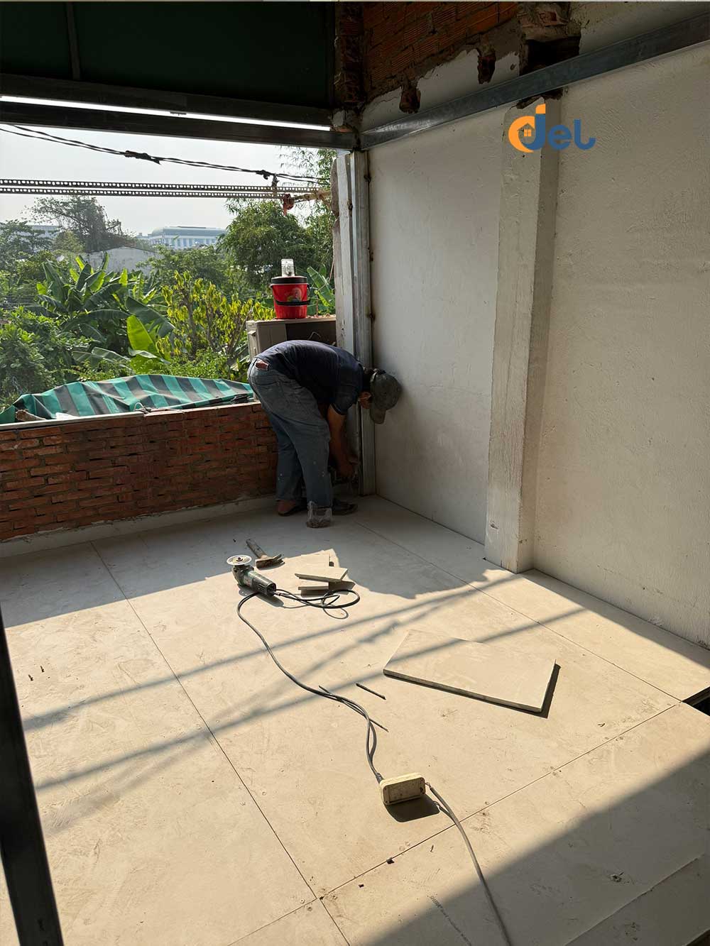 Làm mặt sàn hoàn thiện