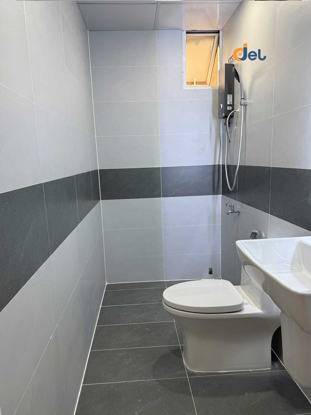Nhà vệ sinh sau nâng cấp