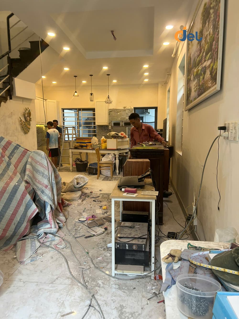 Vệ sinh sau thi công