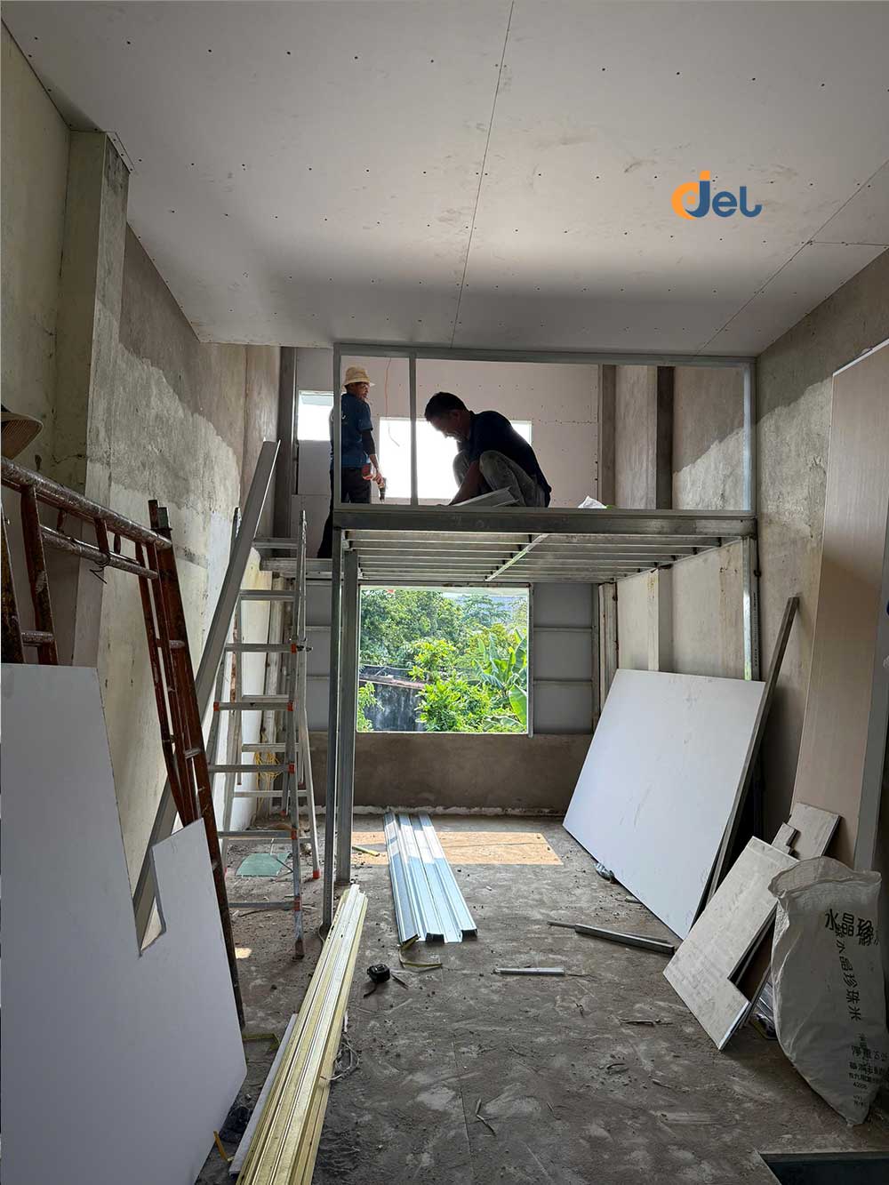 đóng vách thạch cao