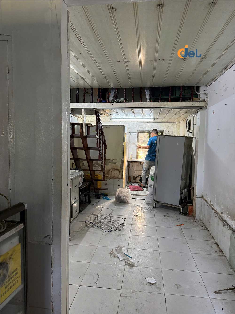 Hiện trạng trước khi tháo dỡ