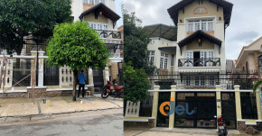 Thi công sơn sửa biệt thự của chị Thanh ở Quận 8