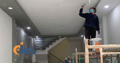 Thi công sửa chữa nhà cô Kim Ánh ở đường Lê Sát quận Tân Phú